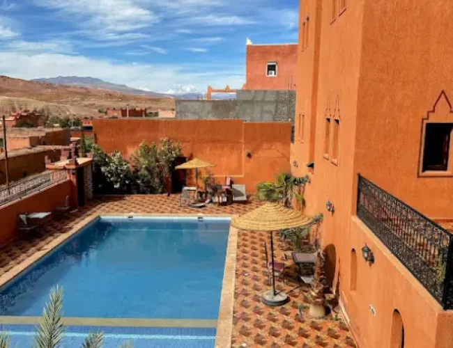 Hotel avec piscine à ait benhaddou Ouarzazate